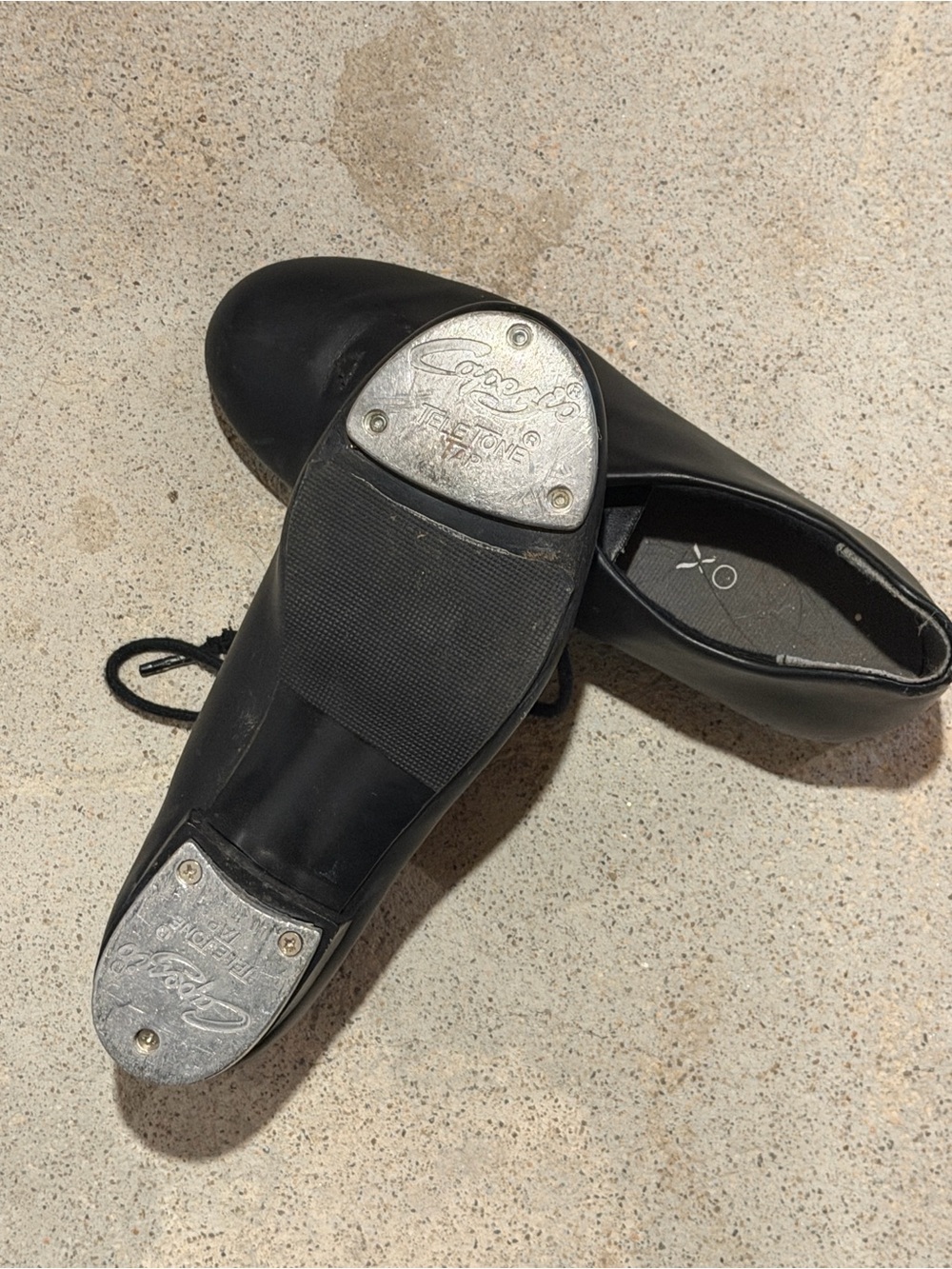 Capezio Black Kids Tap Shoes